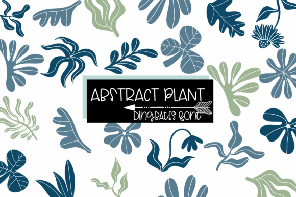 Abstract Plants: A Font for Creative Expression