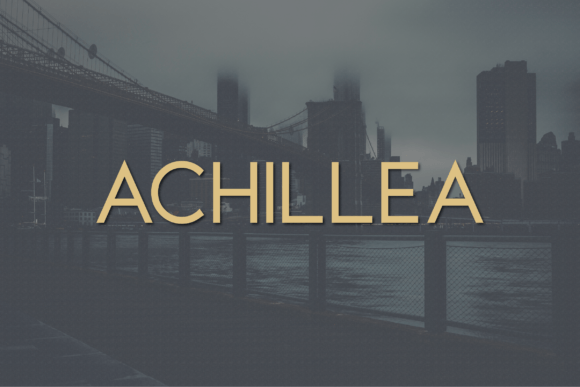 Achillea: A Font That Elevates Digital Branding