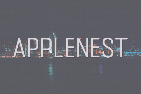 Applenest: A Timeless Sans Serif for Crafters and Designers
