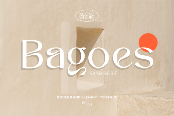 Bagoes: A Versatile Serif Font for Dynamic Campaigns