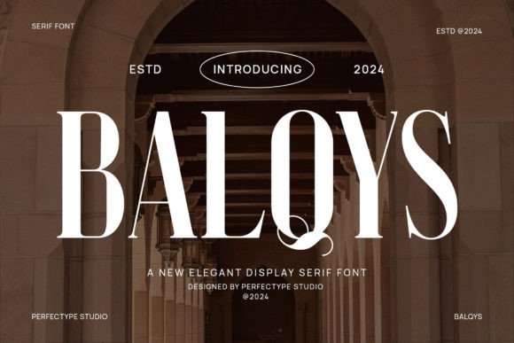 Balqys: A Serif Font That Elevates Digital Branding