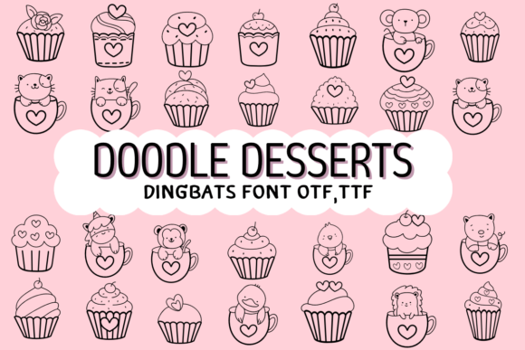 Doodle Desserts: A Sweet Addition to Your Digital Design Toolkit