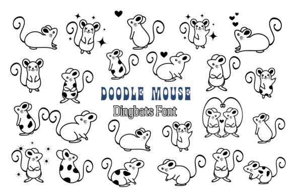 Doodle Mouse: A Fun Font for Creative Campaigns