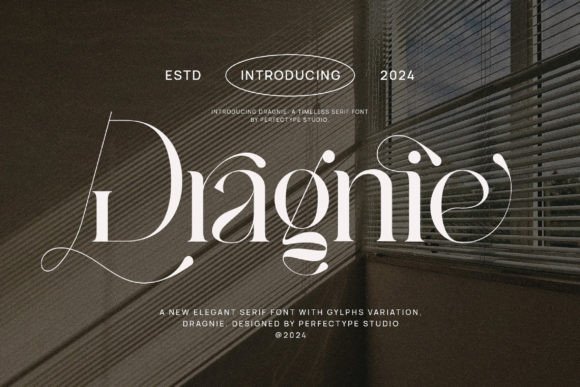Dragnie: The Serif Font That Elevates Your Brand