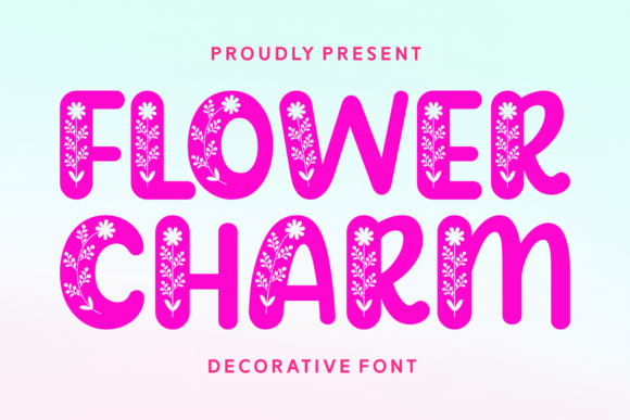 Flower Charm: A Typeface That Blooms With Creativity