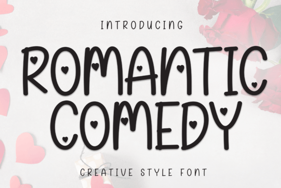 Font for Web Design: Romantic Comedy
