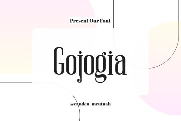 Gojogia: A Font That Fits the Rhythm of Modern Campaigns