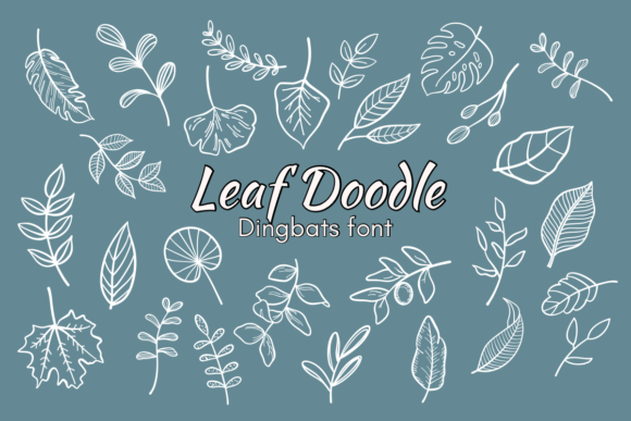 Leaf Doodle: A Font That Breathes Life Into Editorial Design