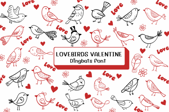 Lovebirds Valentine: A Delightful Font for Editorial Design