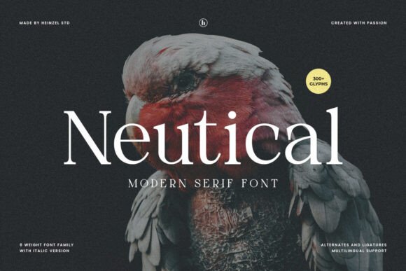 Neutical: A Serif Font That Elevates Brand Campaigns