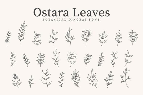 Ostara Leaves: A Botanical Touch for Branding