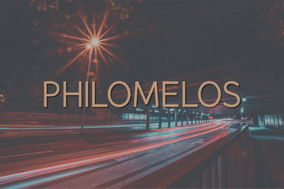 Philomelos: A Modern Sans Serif for Branding