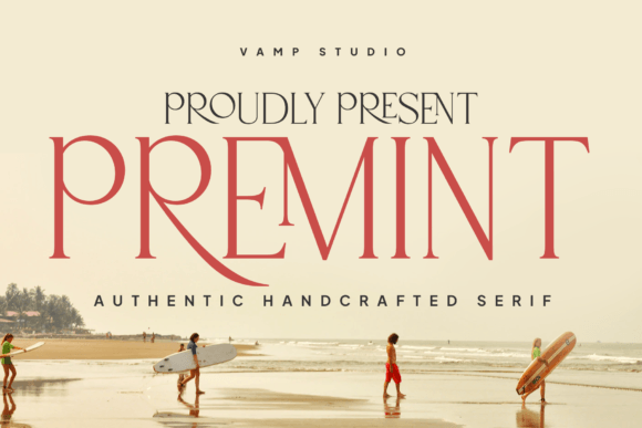 Premint: A Serif Font That Elevates Campaigns with Elegance