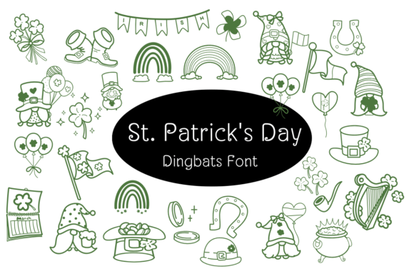 St. Patrick’s Day Font for Web Designers