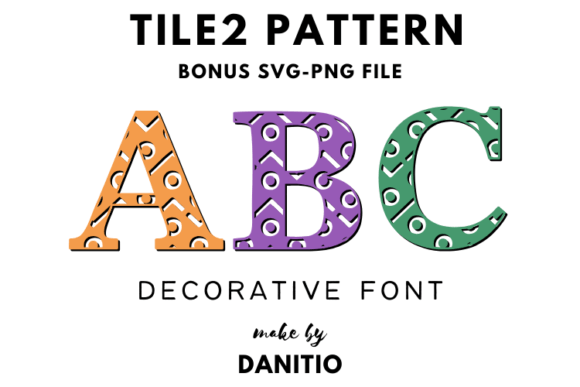 Tile 2 Pattern: A Font That Adds Character to Branding